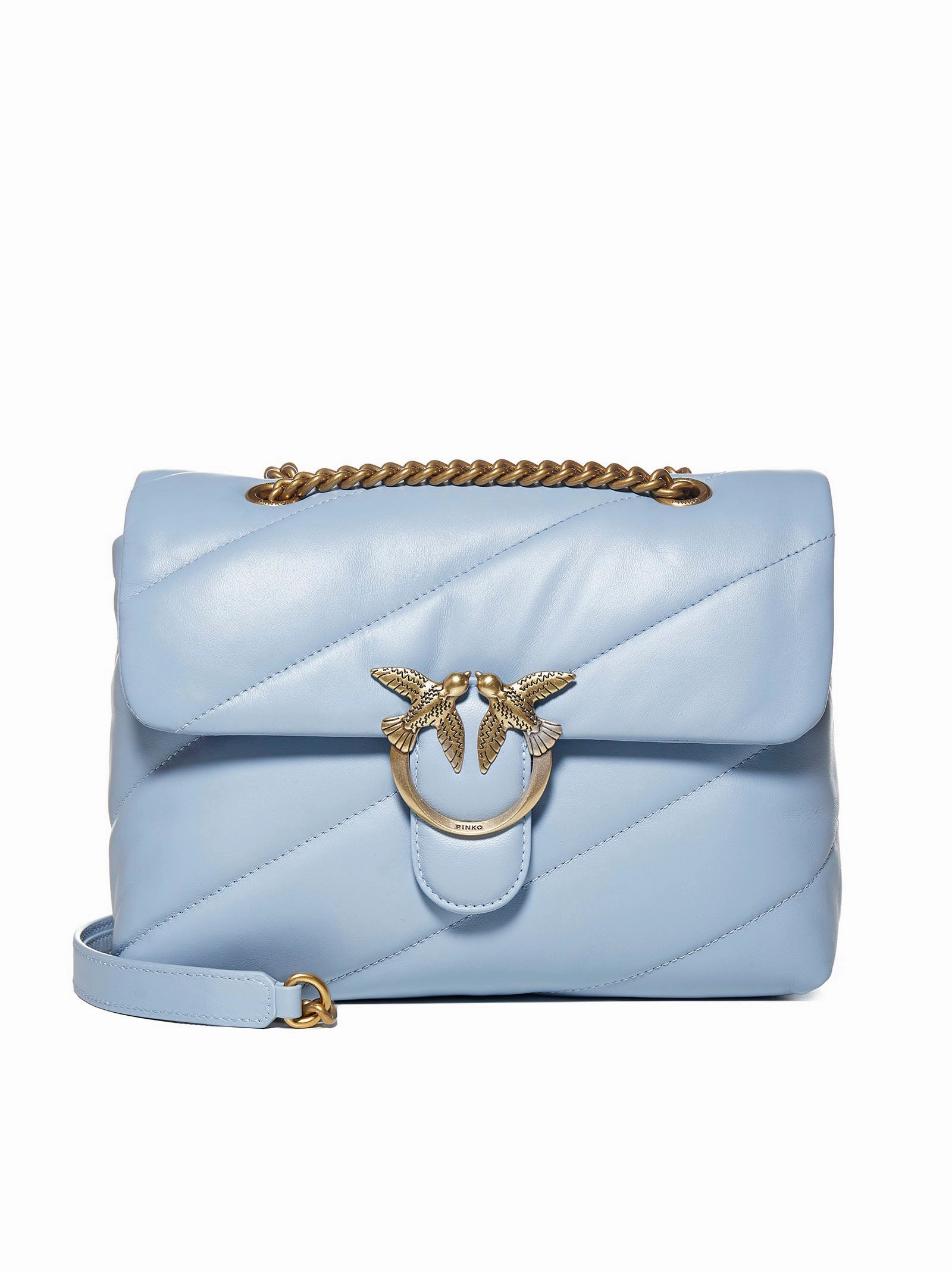 Pinko Love Classic Chained Crossbody Bag