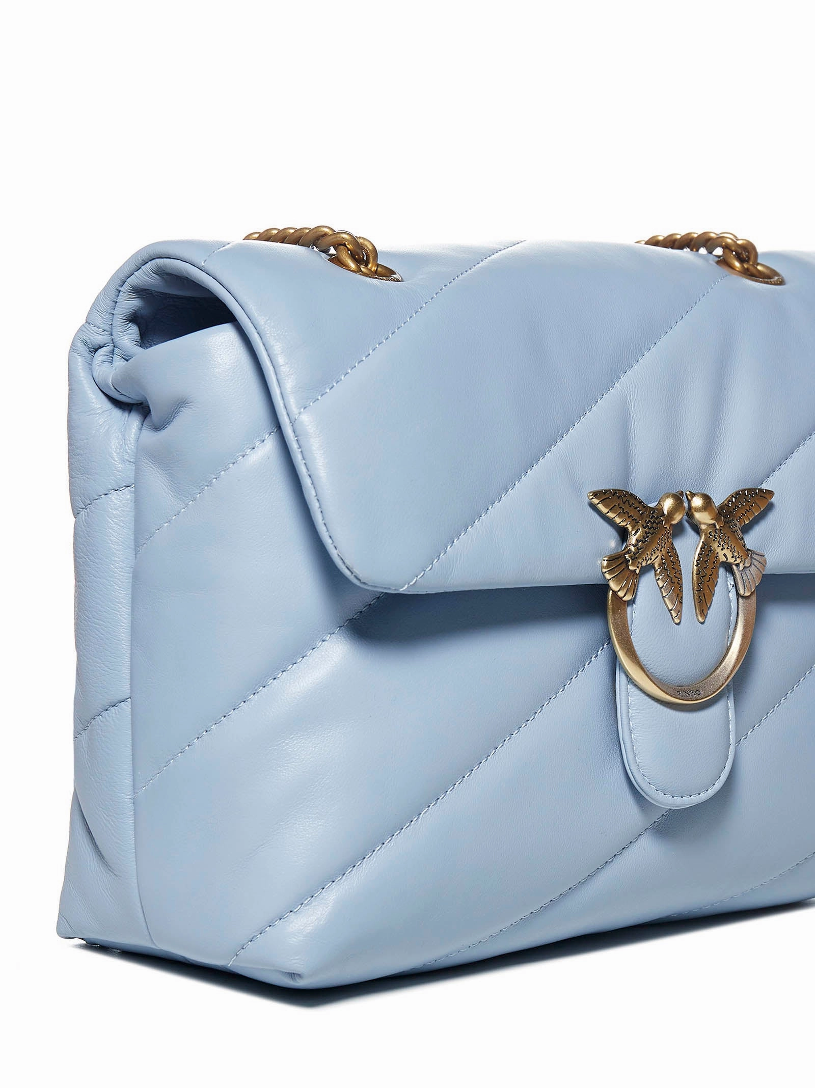 Pinko Love Classic Chained Crossbody Bag