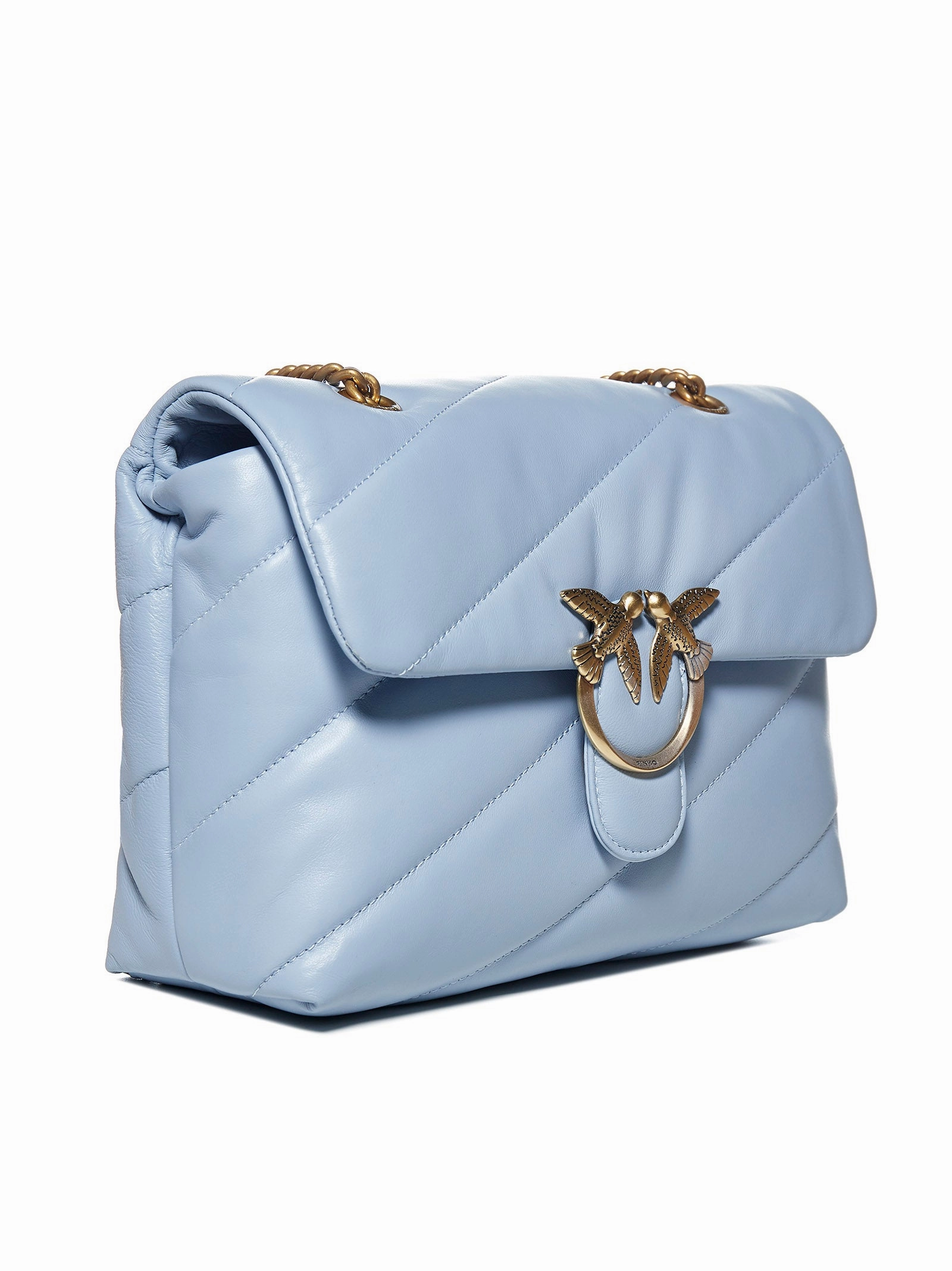 Pinko Love Classic Chained Crossbody Bag