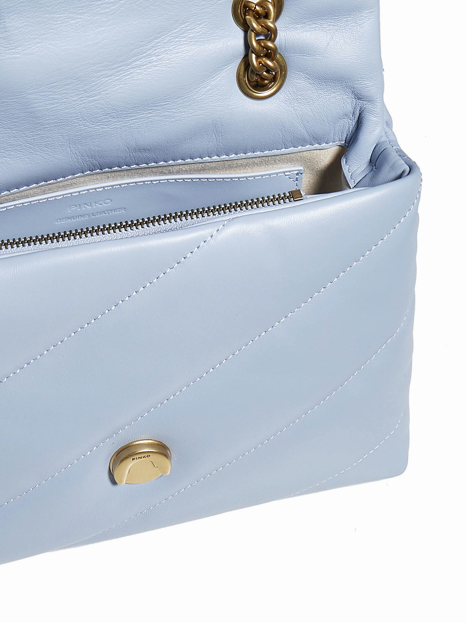 Pinko Love Classic Chained Crossbody Bag