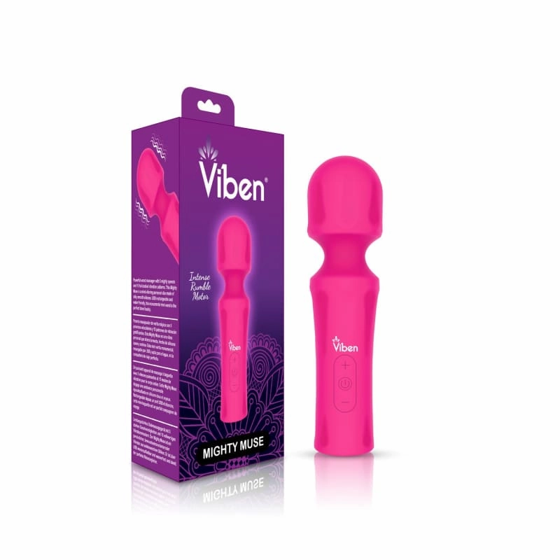 Presale Only - Mighty Muse - Hot Pink - Powerful  Personal Wand - Massager