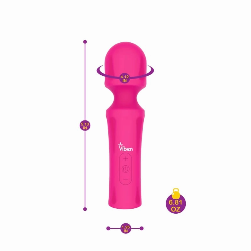 Presale Only - Mighty Muse - Hot Pink - Powerful  Personal Wand - Massager