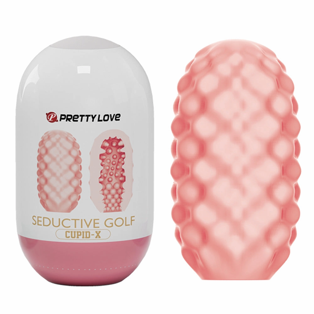 Pretty Love Cupid-X Double-Sided Textured Egg Stroker