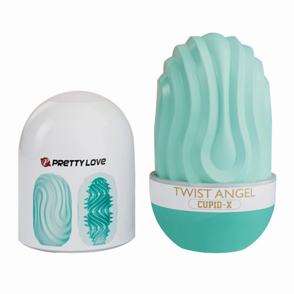 Pretty Love Cupid-X Double-Sided Textured Egg Stroker