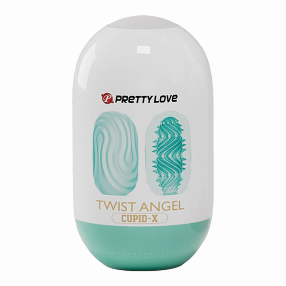 Pretty Love Cupid-X Double-Sided Textured Egg Stroker