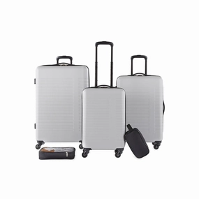 Protocol Phoenix Hardside 5-pc. Luggage Set, Harbor Fog