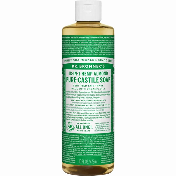 Pure-Castile Liquid Soap - 16 oz