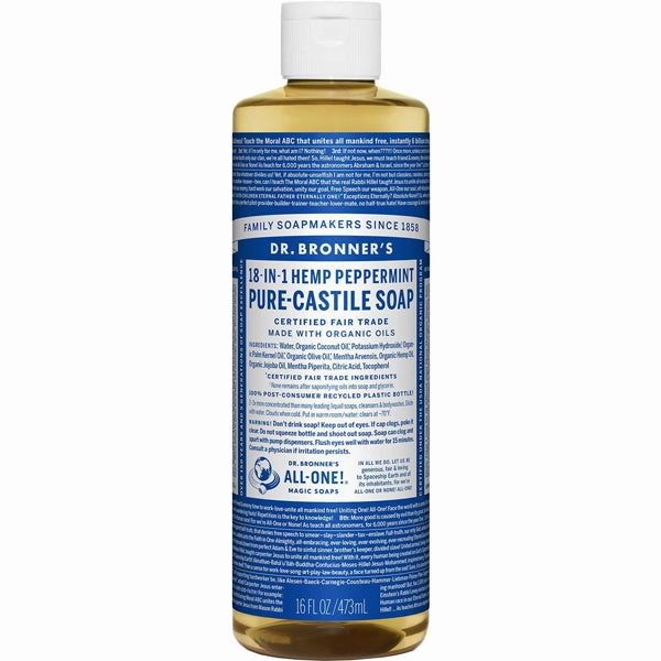 Pure-Castile Liquid Soap - 16 oz