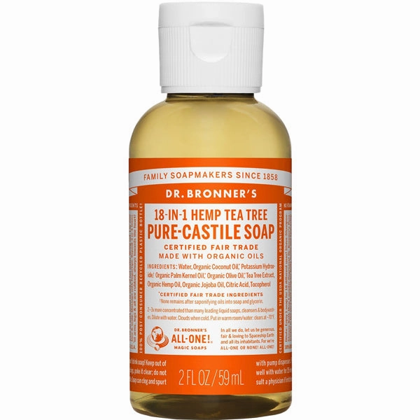 Pure-Castile Liquid Soap - 2 oz