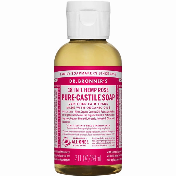 Pure-Castile Liquid Soap - 2 oz