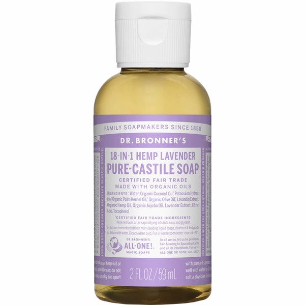 Pure-Castile Liquid Soap - 2 oz