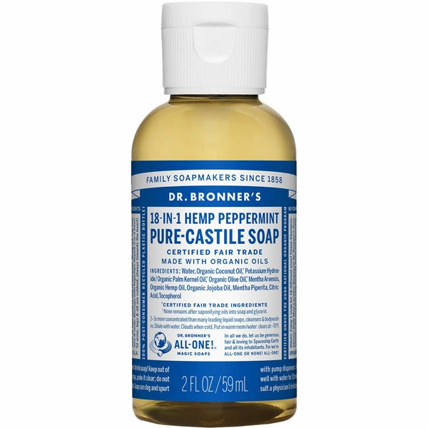 Pure-Castile Liquid Soap - 2 oz