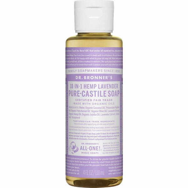 Pure-Castile Liquid Soap - 4 oz