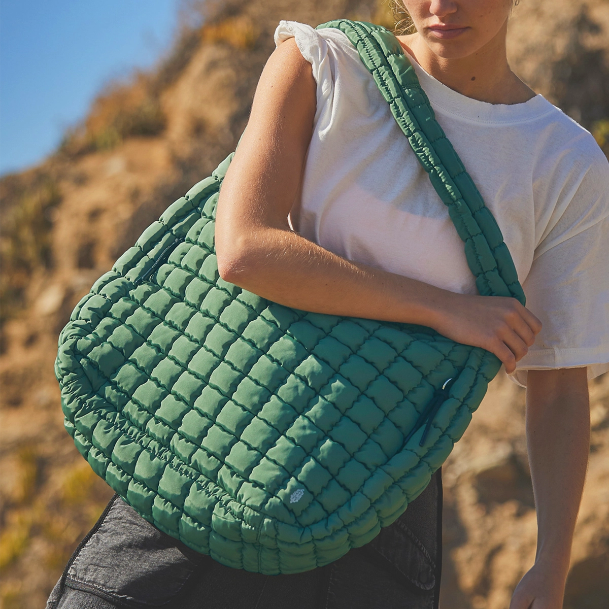 Quilted Carryall Bag