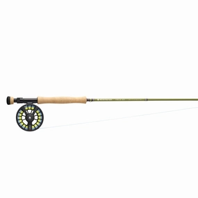 Redington RDKIT3122 Trout Fly Fishing Field Kit - 9' Medium-Fast Action Rod, Run Reel, RIO Gold Line