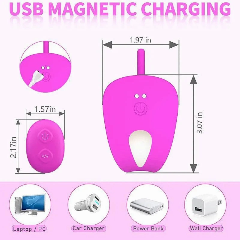 Remote Control Silicone Panty Vibrator