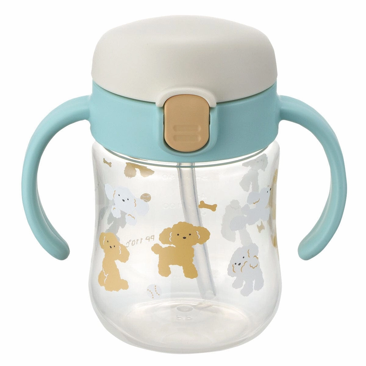 Richell - T.L.I Baby Stage 1 Try Sippy Spout Clear Training Water Bottle Mug