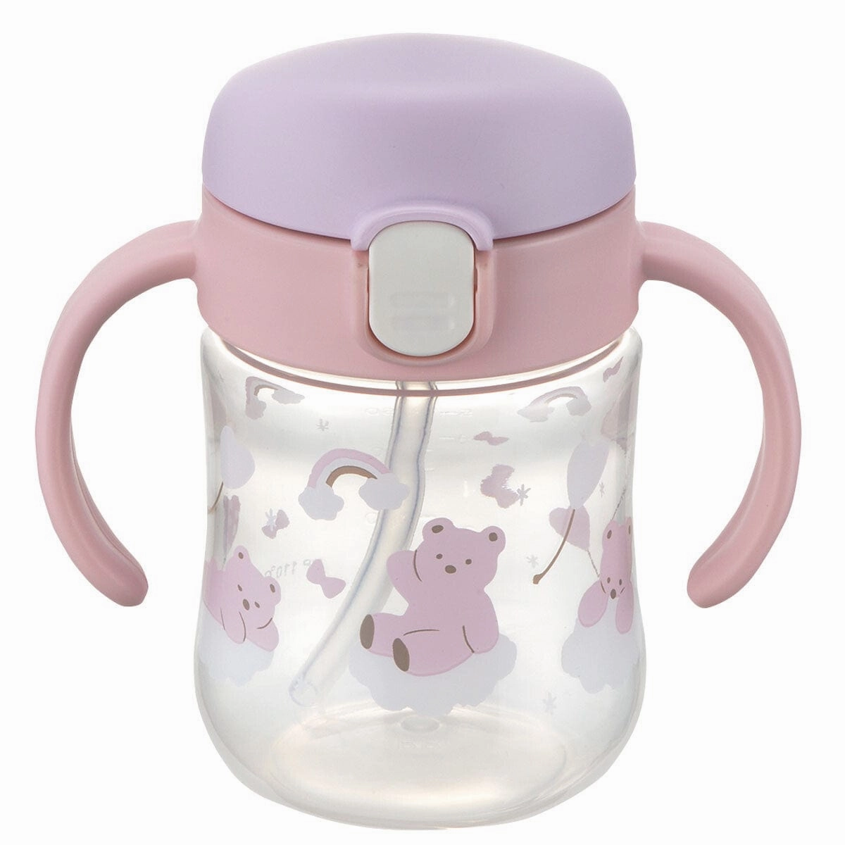 Richell - T.L.I Baby Stage 1 Try Sippy Spout Clear Training Water Bottle Mug