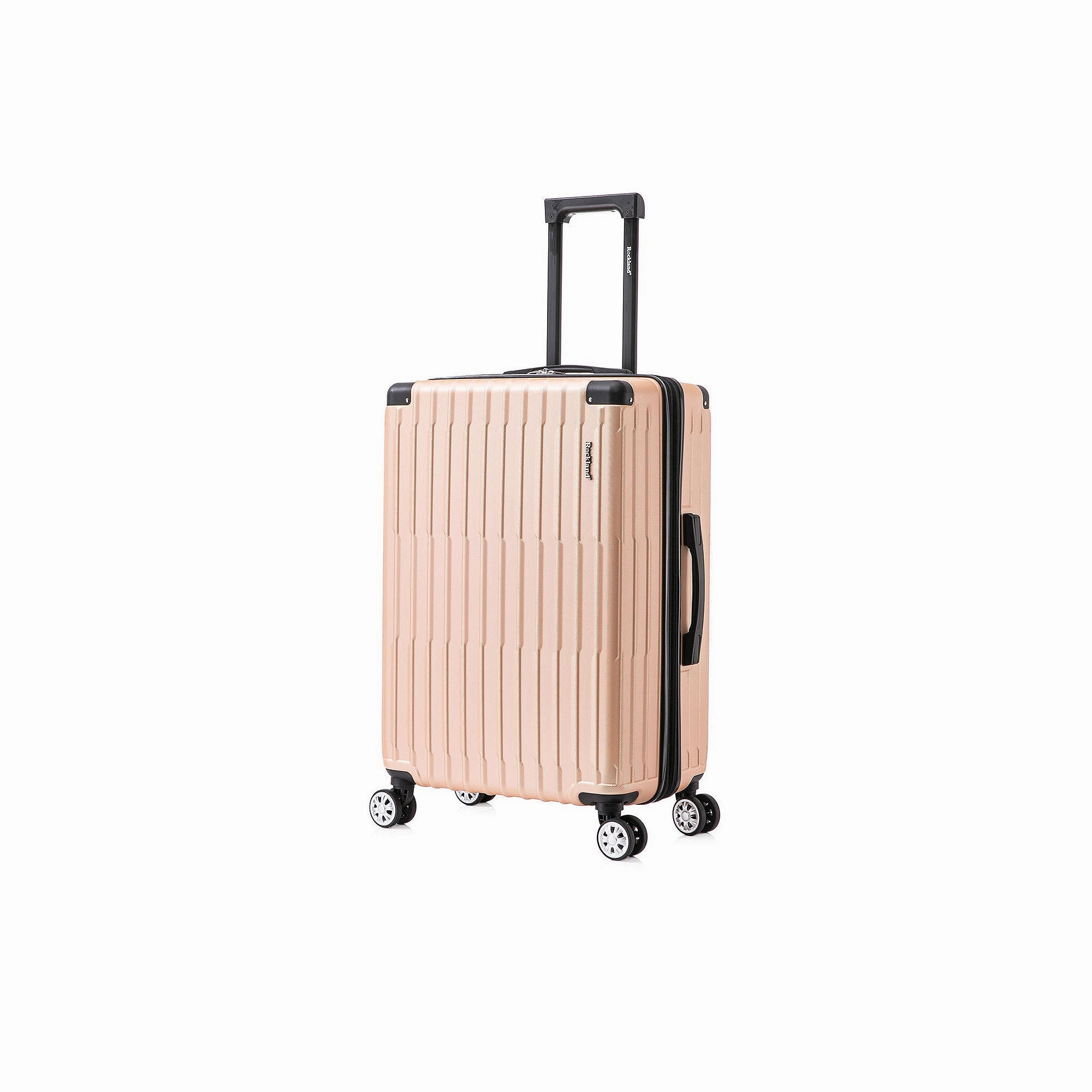 Rockland Huntington 3-Pc. Hardside Lightweight Luggage Set - CHAMPAIGNE ONE SIZE