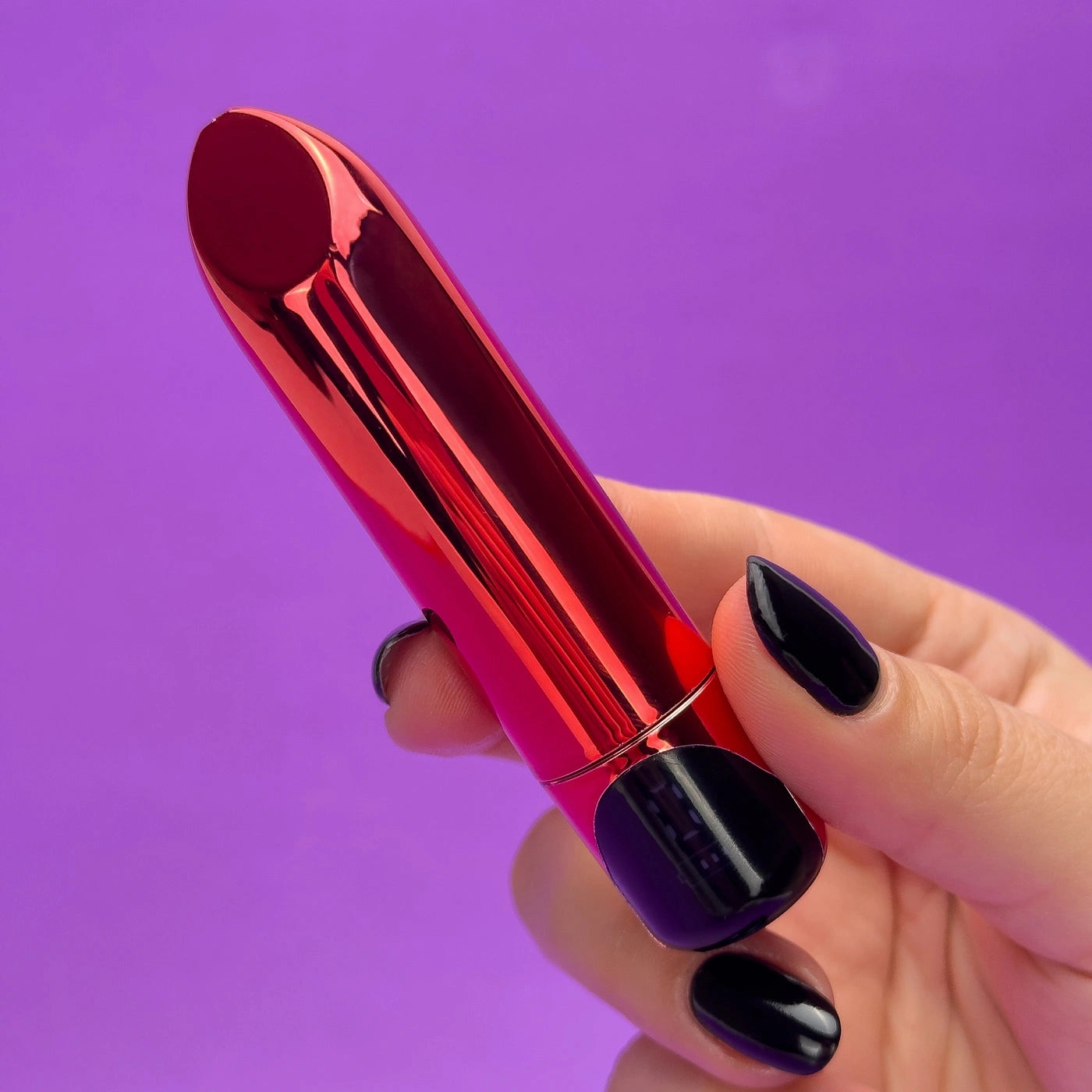 Rose Red Bad Bitch Lipstick Vibe with LED Display