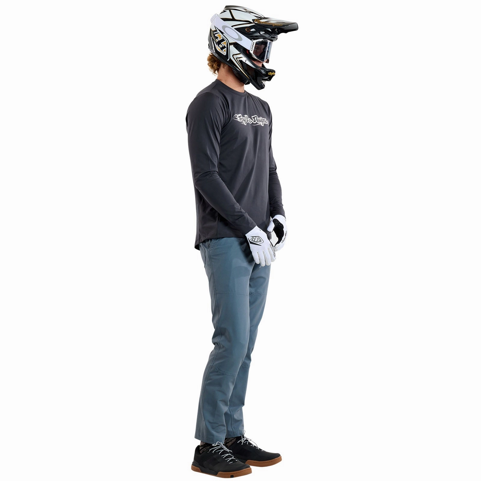 Ruckus Long Travel Pant Mono Steel Blue