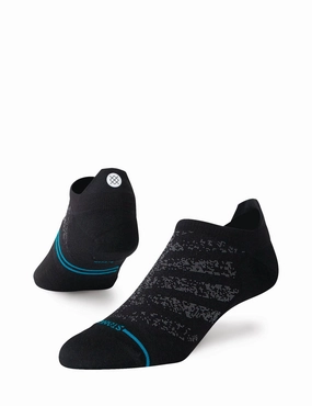 Run Ultra Light Tab Sock - Black