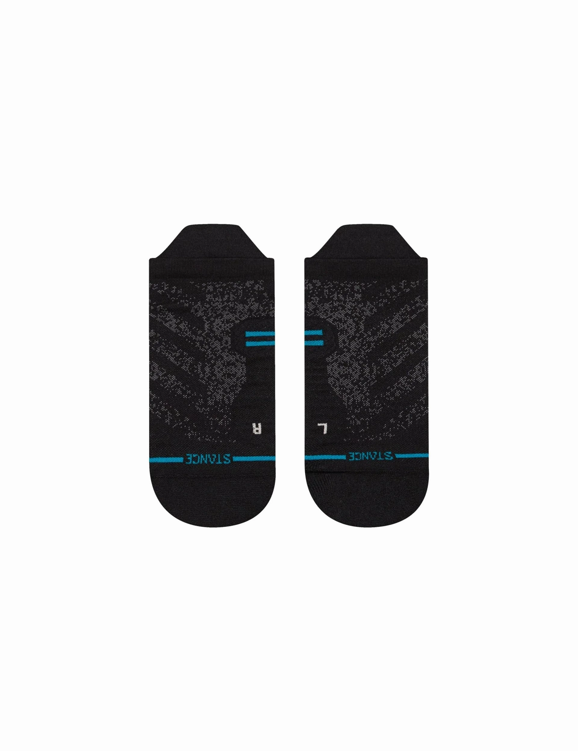 Run Ultra Light Tab Sock - Black