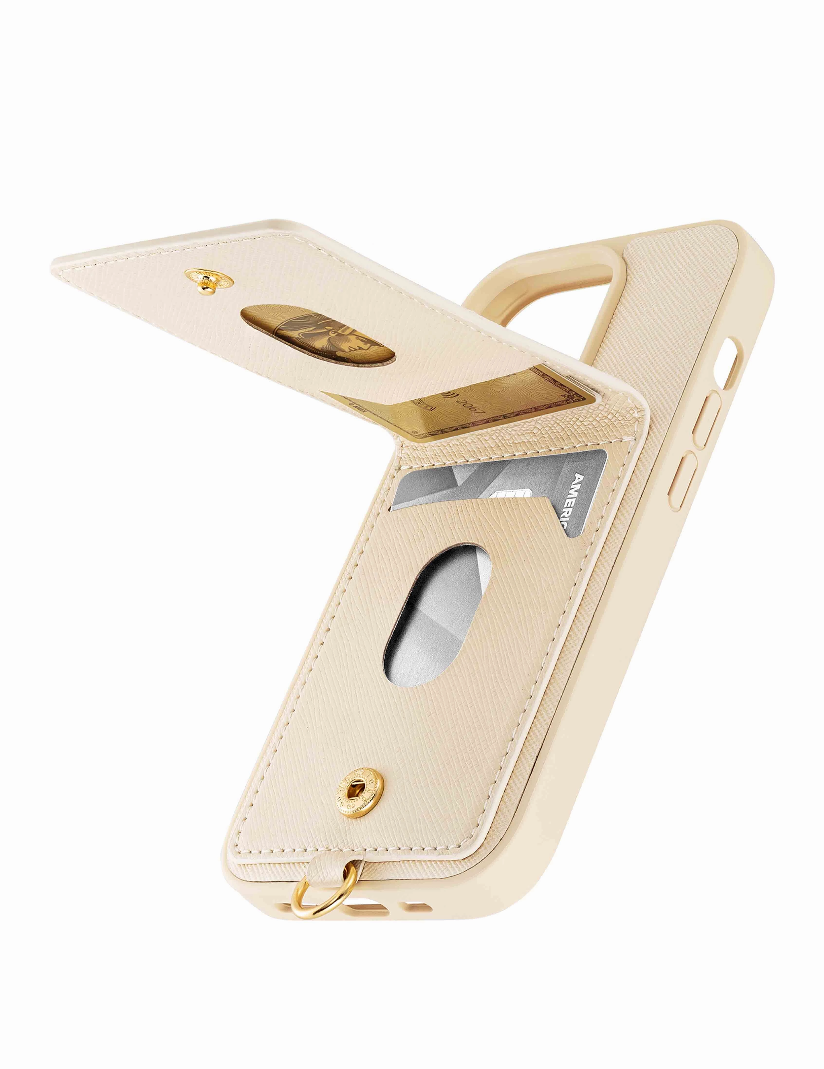Saffiano Vegan Leather iPhone® 14 Pro Case