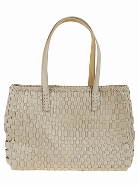 Salvage Irregular Woven Tote