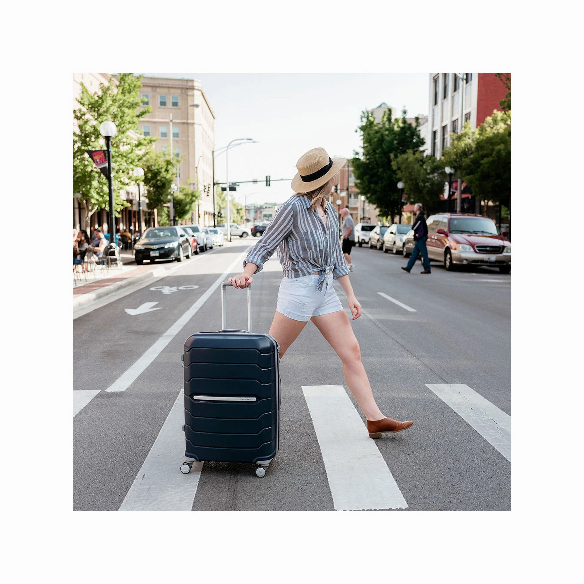 Samsonite Freeform 24" Hardside Luggage - NAVY1 ONE SIZE