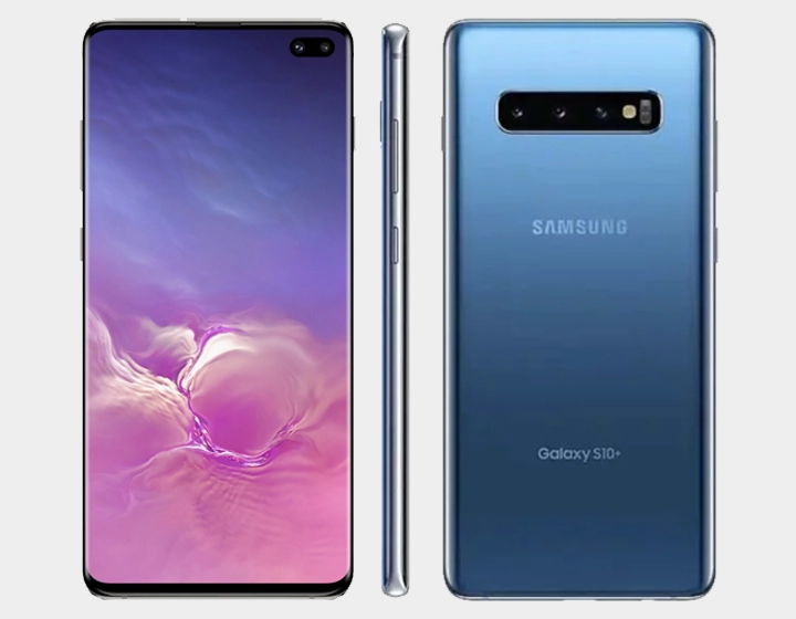 Samsung Galaxy S10  SM-G975F/DS 128GB 8GB Dual SIM Factory Unlocked (Prism Blue)