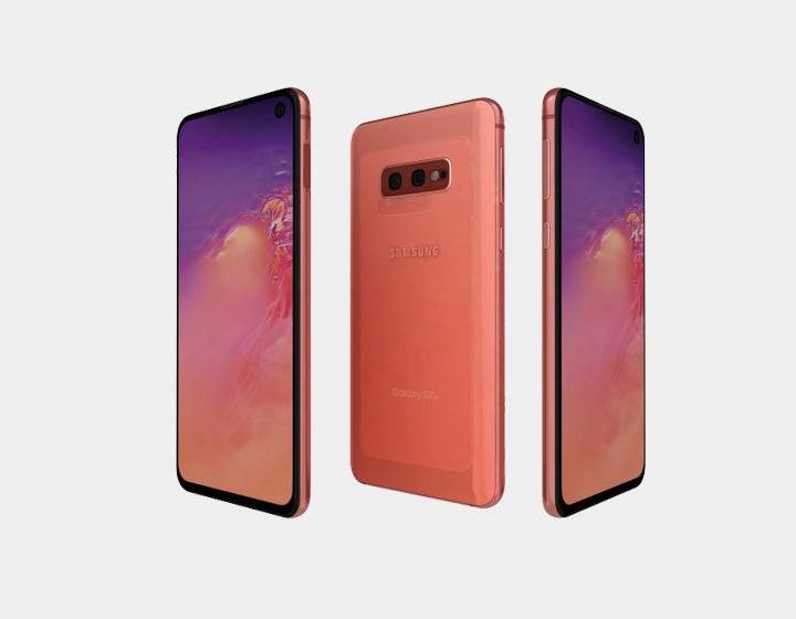 Samsung Galaxy S10e SM-G970U 128GB 6GB RAM Dual SIM GSM Unlocked US Version -Pink