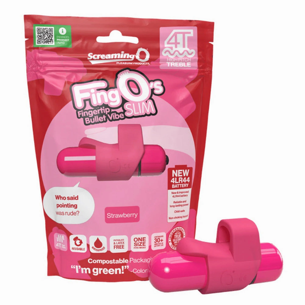 Screaming O FingO 4B Deep Bass Slim Fingertip Bullet Vibrator