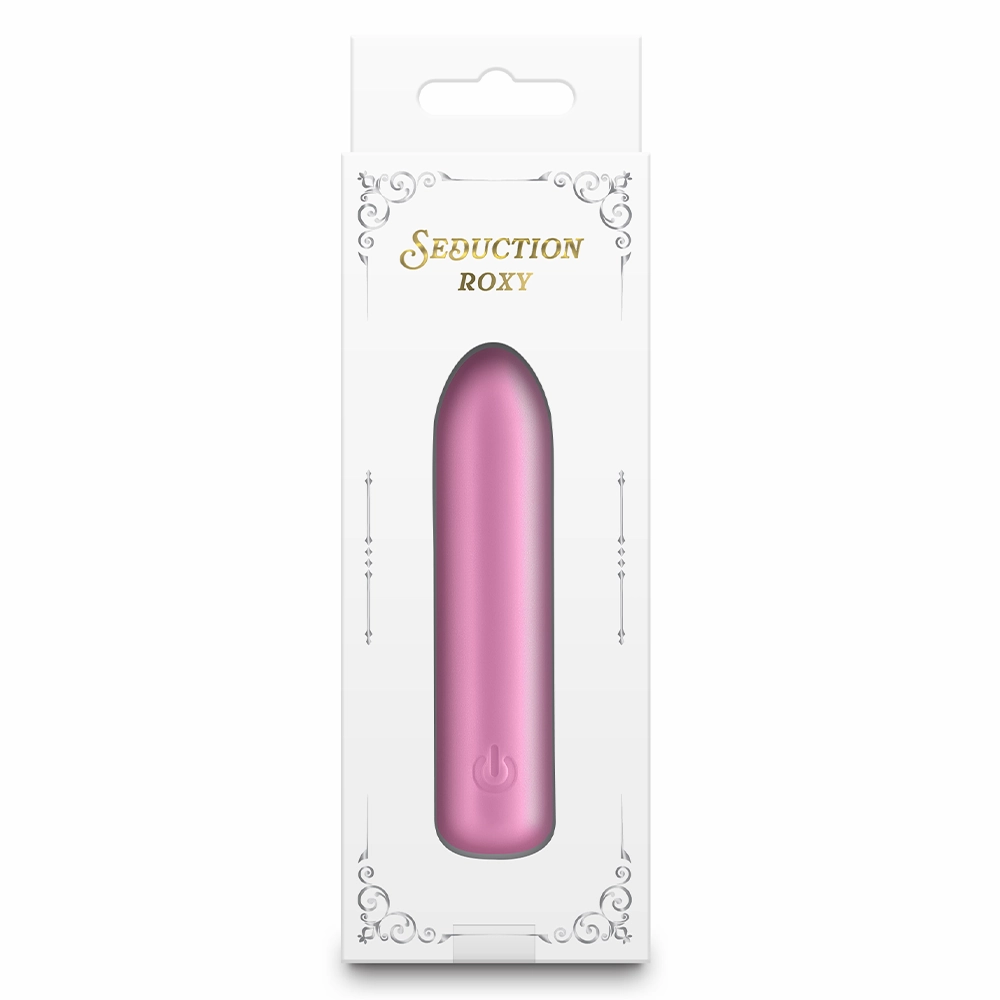 Seduction Roxy Flexible Metallic Silicone Bullet Vibrator