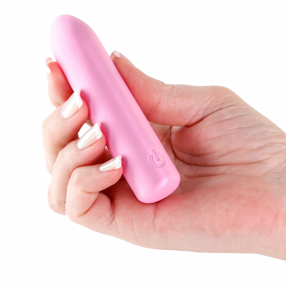 Seduction Roxy Flexible Metallic Silicone Bullet Vibrator