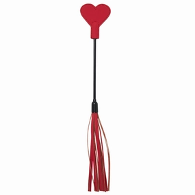 Sex & Mischief Amor Double-Ended Heart Crop & Flogger