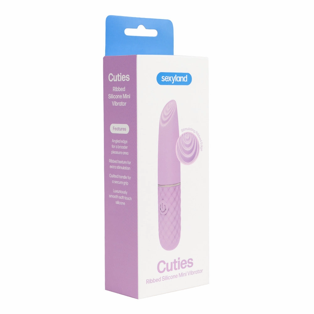 Sexyland Cuties Ribbed Silicone Mini Vibrator