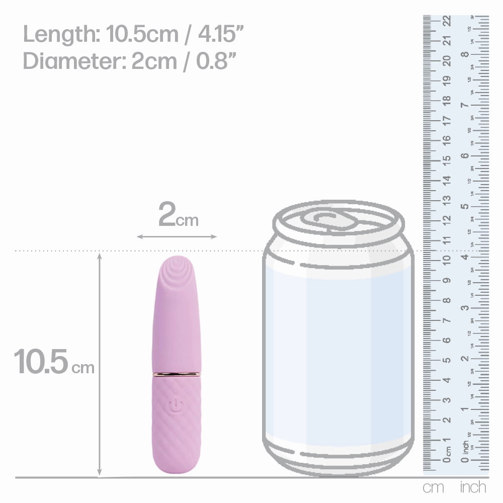 Sexyland Cuties Ribbed Silicone Mini Vibrator