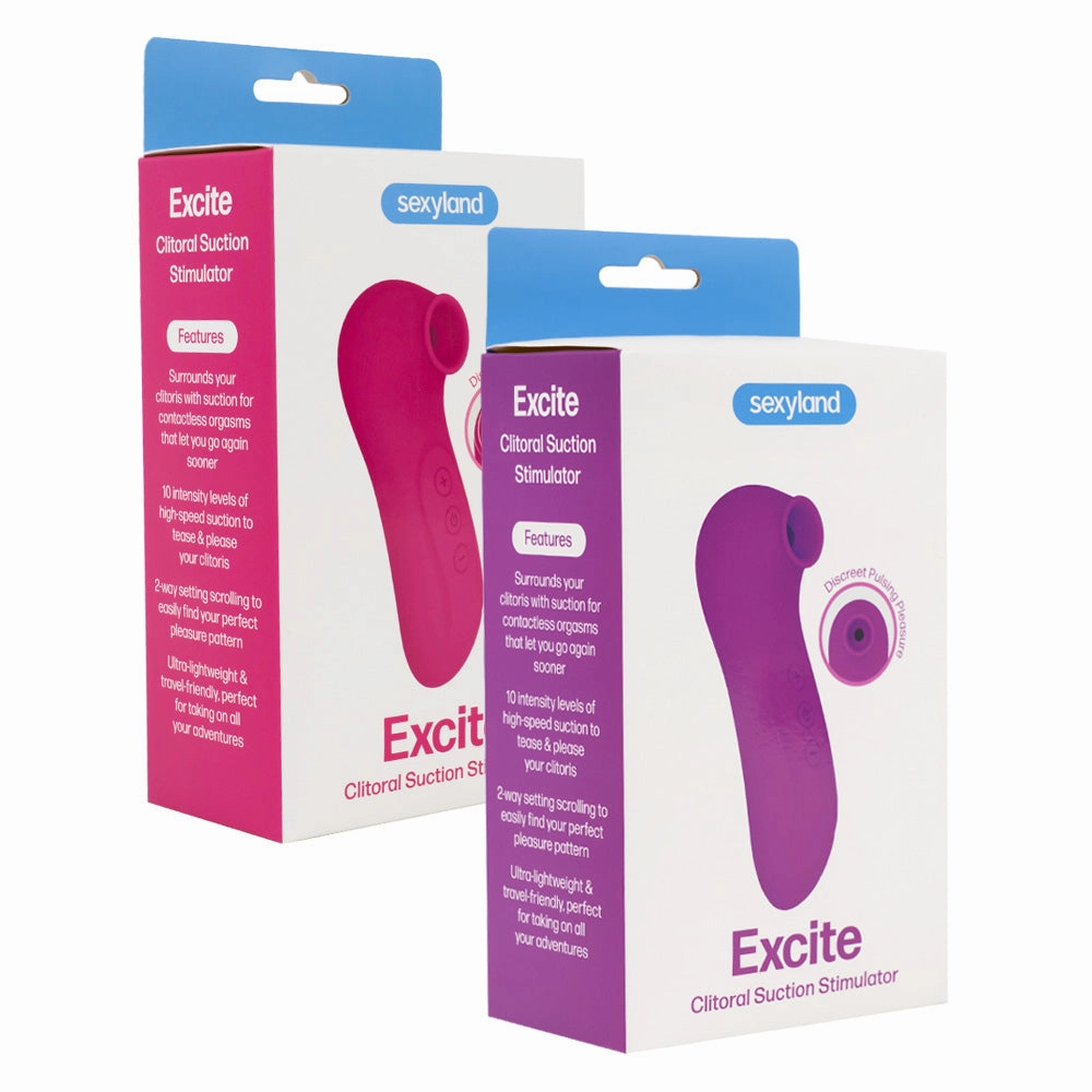 Sexyland Excite Discreet Clitoral Suction Stimulator