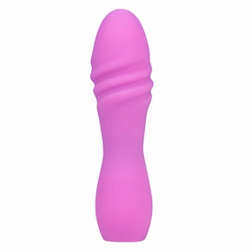 Sexyland Swirl Ridged Silicone Bullet Vibrator