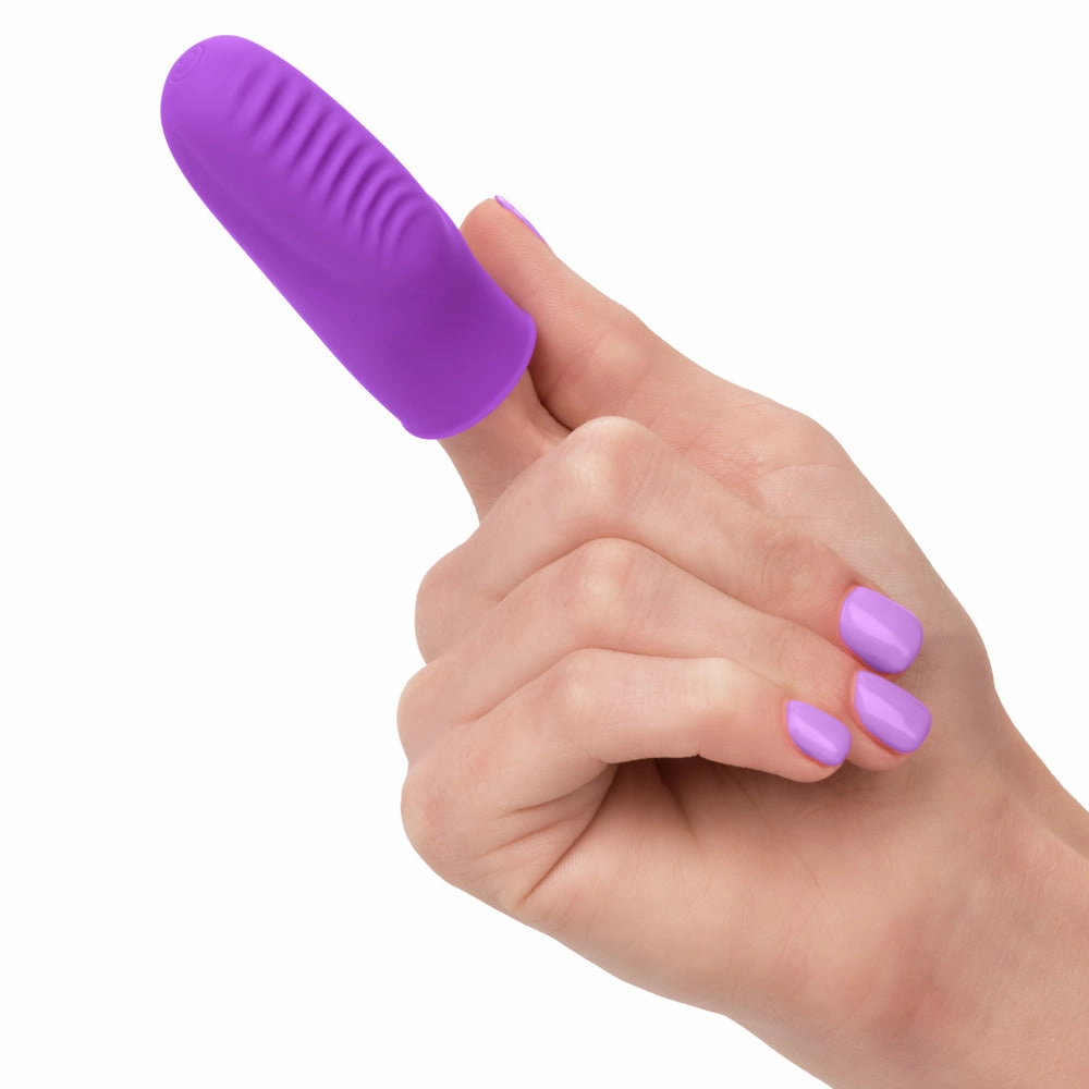 Shane's World Finger Banger Bullet Vibrator & Ribbed Silicone Sleeve