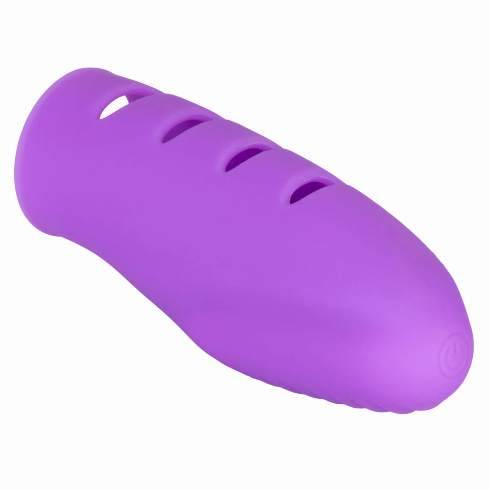 Shane's World Finger Banger Bullet Vibrator & Ribbed Silicone Sleeve