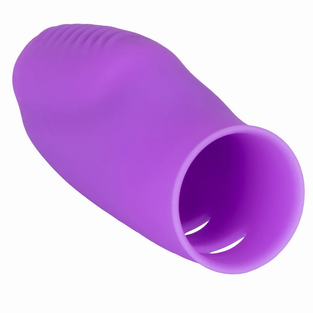 Shane's World Finger Banger Bullet Vibrator & Ribbed Silicone Sleeve