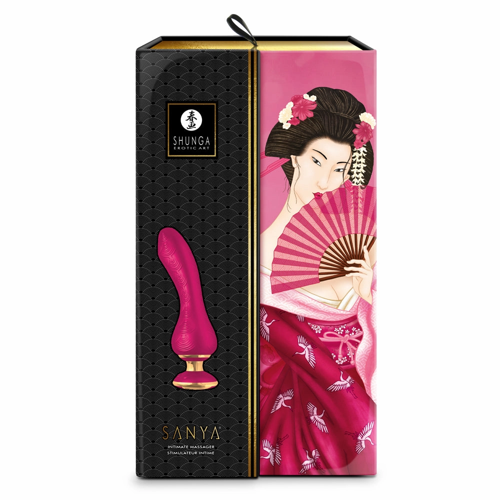 Shunga Sanya Textured Silicone G-Spot Vibrator