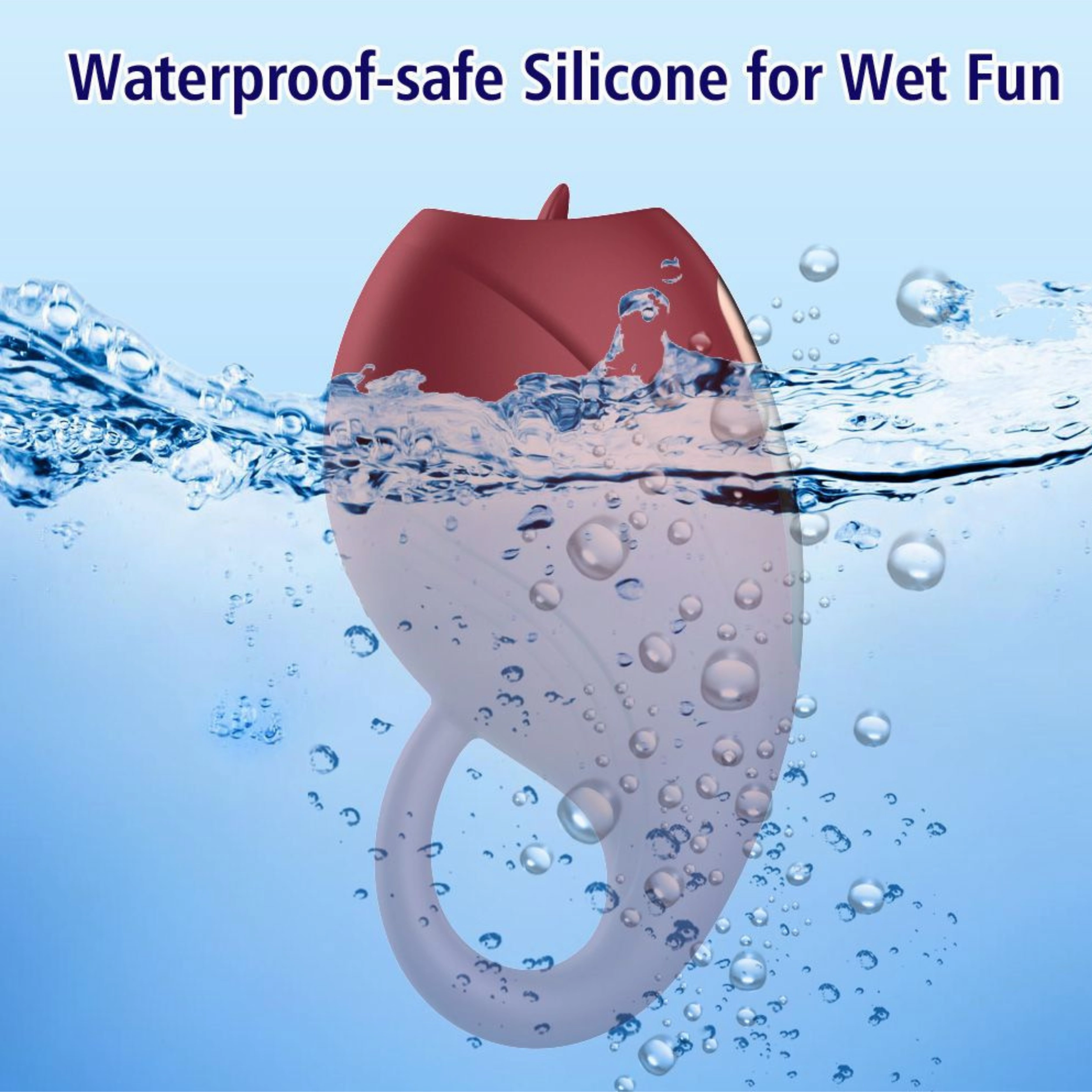 Silicone Lil' Lapper Mini Clit Licker - Perfect for Nipple Play Too!