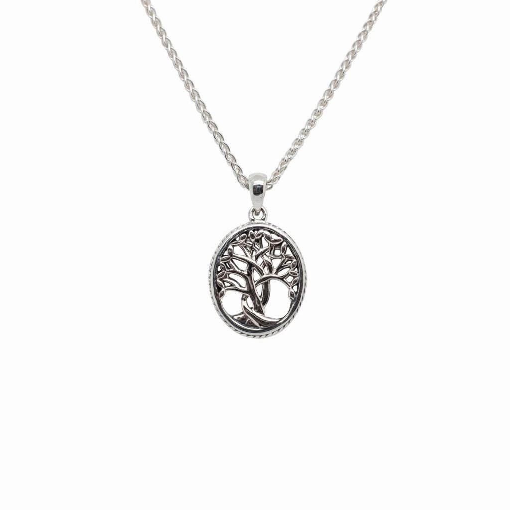 Silver Tree of Life Pendant Petite