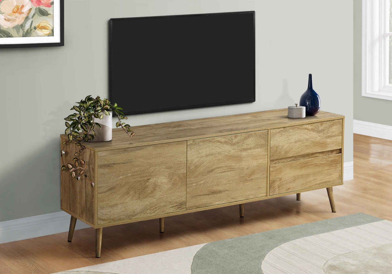 Sinclair TV Stand - Walnut