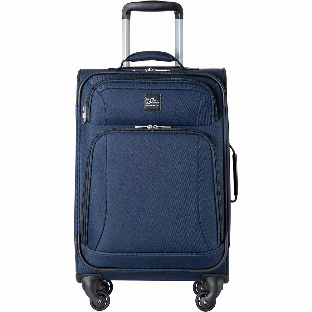 Skyway 450-S2-472-SET Epic Softside 4-Wheel Luggage Spinner Collection (Surf Blue, 2-Piece Set (20/24))
