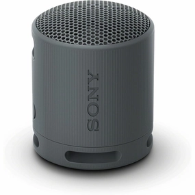 Sony SRSXB100/B Wireless Bluetooth Portable Lightweight Super-Compact Travel Speaker, Extra-Durable IP67 Waterproof & Dustproof, 16 Hour Battery, Versatile Strap, and Hands-Free Calling (Black)