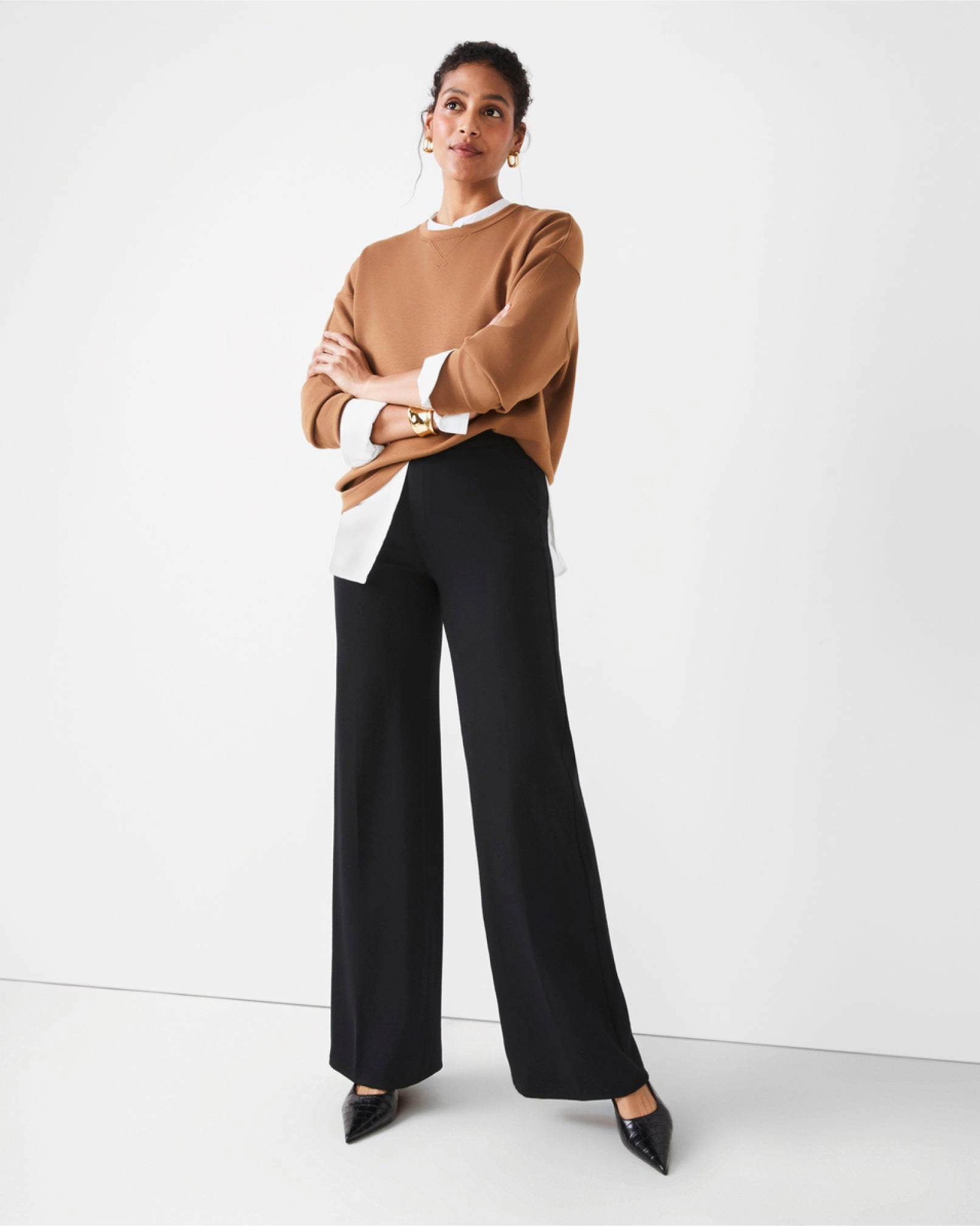 SPANXsupersmooth™ PerfectFit Ponte Wide Leg Pant